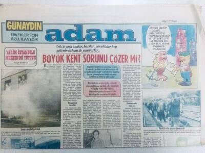 Günaydın Gazetesi Adam Eki 4 Mart 1979 - Büyük Kent Sorunu Çözer mi? GZ40563 - 1