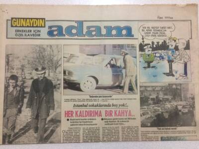 Günaydın Gazetesi Adam Eki 4 Şubat 1979 - İran Ordusunda Humeyniyle Anlaşma Eğilimi Güçleniyor GZ51617 - 1
