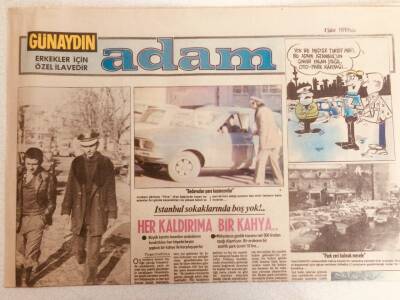 Günaydın Gazetesi Adam Eki 4 Şubat 1979 - İstanbul Sokaklarında Boş Yok GZ38927 - 1