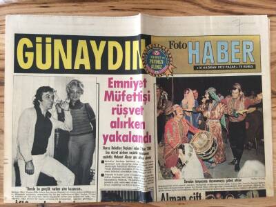 Günaydın Gazetesi Foto Haber Eki 10 Haziran 1973 - Ahu Tuğbay Sahne Teklifini Reddetti GZ72817 - 2
