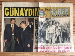 Günaydın Gazetesi Foto Haber Eki 12 Mart 1973 - Fatma Girikten Aldığı Paraları Pavyonda Yedi GZ72872 - 1