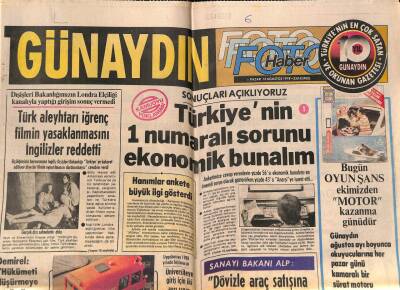 Günaydın Gazetesi Foto Haber Eki 13 Ağustos 1978 - Zeki Müren Şeker Bayramında Ekranda GZ72275 - 3