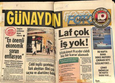 Günaydın Gazetesi Foto Haber Eki 14 Ağustos 1978 - Amerikadan 40 Eğitim Uçağı Satın Alındı GZ72276 - 2
