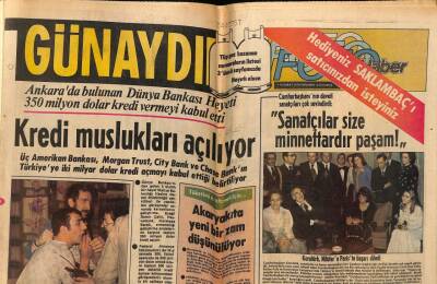 Günaydın Gazetesi Foto Haber Eki 16 Şubat 1978 - Gönül Yazar Konseri * Sanatçı , Altı Şarkıyı Üç Değişik Giysi İle Söyleyecek GZ72355 - 2
