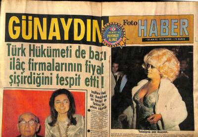 Günaydın Gazetesi Foto Haber Eki 18 Mayıs 1973 - Celal Bayar 90 Yaşında GZ55837 - 1