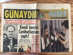 Günaydın Gazetesi Foto Haber Eki 2 Haziran 1973 - Yunanistanda 48 Yıl Önce de Cumhuriyet İlan Edilmiş Ama Uzun Ömürlü Olmamıştı GZ72815 - 1