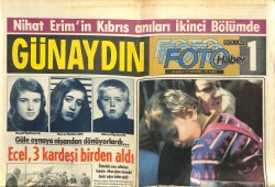 Günaydın Gazetesi Foto Haber Eki 20 Şubat 1975 - Maria Schneider Sevgilisi İle Birlikte Akıl Hastanesine Yattı GZ102330 - 2