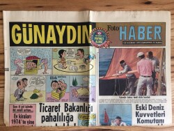 Günaydın Gazetesi Foto Haber Eki 23 Haziran 1973 - Eski Deniz Kuvvetleri Komutanı Yarışçı Oldu GZ72866 - 2