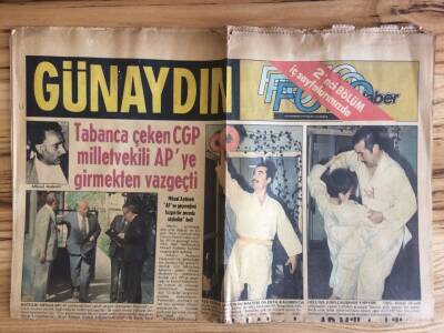 Günaydın Gazetesi Foto Haber Eki 26 Haziran 1977 - Güney Amerika Silahları Türkiye Piyasasına Hakim Oldu GZ72794 - 2