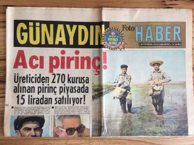 Günaydın Gazetesi Foto Haber Eki 30 Haziran 1973 - İstanbul Belediyesi İlk Defa Kendi İmkanları İle Büyük Bir Yol Yaptırdı GZ72861 - 1