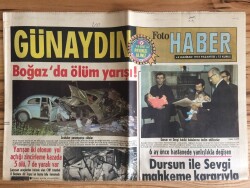 Günaydın Gazetesi Foto Haber Eki 4 Haziran 1973 - Ünlü İngiliz Otomobil yarışçısı J. Clarke Kaza Sonunda Öldü GZ72867 - 1