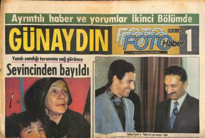 Günaydın Gazetesi Foto Haber Eki 7 Ocak 1975 - Callud , Ecevite Halk Sizi Çok Seviyor dedi GZ102441 - 2