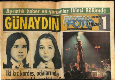 Günaydın Gazetesi Foto Haber Eki 8 Ocak 1975 - Callud Ve Eşi , Türk Müziğini Çok Beğendi GZ73877 - 1