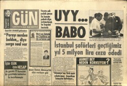 Günaydın Gazetesi Gün Eki 3 Ocak 1972 - Nixon Banyoda Öksürse Dünya Hemen Duyuyor GZ158045 - Gökçekoleksiyon