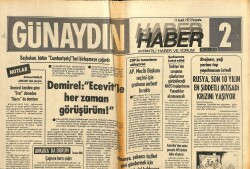 Günaydın Gazetesi Haber 2 Eki 11 Aralık 1975 - CIA Ajanlarının Teşhir Edilmesi Washingtonu Kızdırdı GZ102417 - 1