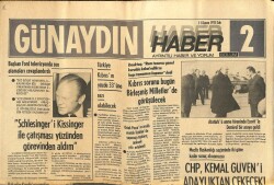 Günaydın Gazetesi Haber 2 Eki 11 Kasım 1975 - Beykoz Deri Ve Kundura Fabrikasında 1900 İşçi Direnişe Geçti GZ102340 - 1