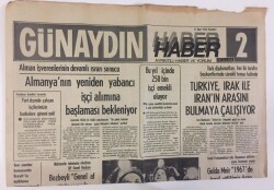 Günaydın Gazetesi Haber 2 Eki 11 Mart 1974 - Türkiye , Irak İle İranın Arasını Bulmaya Çalışıyor GZ13203 - 1