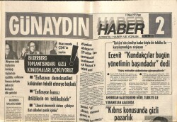 Günaydın Gazetesi Haber 2 Eki 11 Mayıs 1975 - Kissinger 21 Mayısta Tekrar Ankaraya Geliyor GZ102436 - 1