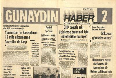 Günaydın Gazetesi Haber 2 Eki 12 Mart 1976 - SSKda İşçilere Verilen İlaç Sayısı Azaltılıyor GZ102430 - 2