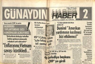 Günaydın Gazetesi Haber 2 Eki 12 Mayıs 1975 - Sağlık Sigortasından Bütün Vatandaşlar Yararlanacak GZ102406 - 1