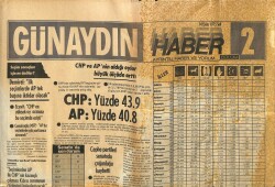 Günaydın Gazetesi Haber 2 Eki 14 Ekim 1975 - Cephe Partileri Senatoda Çoğunluğu Kaybetti GZ102345 - 1