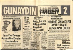 Günaydın Gazetesi Haber 2 Eki 14 Mart 1976 - Renault Fabrikasının İstenirse Tank Ve Zırhlı Araç Yapabileceği İleri Sürüldü GZ102429 - 1