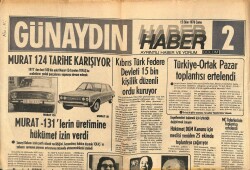 Günaydın Gazetesi Haber 2 Eki 15 Ekim 1976 - Murat -131lerin Üretimine Hükümet İzne Verdi GZ102386 - 2