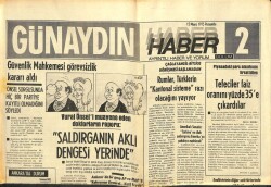 Günaydın Gazetesi Haber 2 Eki 15 Mayıs 1975 - Amerika Taylanddaki Üslerine Deniz Piyadeleri İndirdi GZ102342 - 2