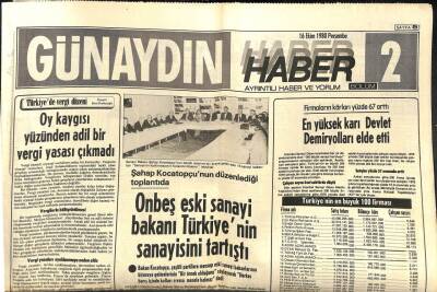 Günaydın Gazetesi Haber 2 Eki 16 Ekim 1980 - Serbest Piyasadan 700 Bin Ton Fuel-Oil Satın Aldık GZ102394 - 1