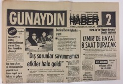 Günaydın Gazetesi Haber 2 Eki 16 Haziran 1975 - Amerikanın Karadenizdeki 3 Üssü Kapatılıyor GZ13176 - 2