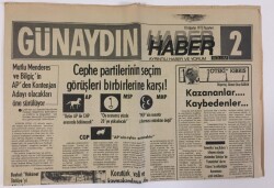 Günaydın Gazetesi Haber 2 Eki 18 Ağustos 1975 - Cumhurbaşkanı Korutürk Vali Ve Kaymakamlarla Giresundaki Kağıt Fabrikasını Gezdi GZ13166 - 1