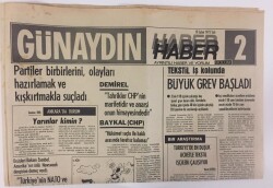 Günaydın Gazetesi Haber 2 Eki 18 Şubat 1975 - Yunanistan, NATOnun Türkiyeye Yardımını Engellemeye Çalışıyor GZ13215 - 2