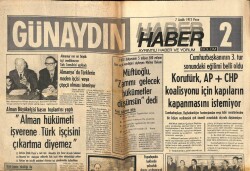 Günaydın Gazetesi Haber 2 Eki 2 Aralık 1973 - Amerika , Avrupadaki Askeri Üslerini Kapatıyor GZ102380 - 1