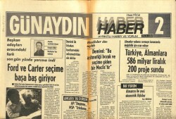 Günaydın Gazetesi Haber 2 Eki 2 Kasım 1976 - Orman Varlığımız 21 Milyon Hektara Ulaştı GZ102374 - 2