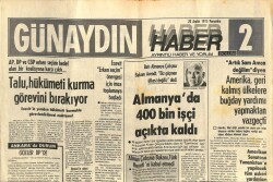 Günaydın Gazetesi Haber 2 Eki 20 Aralık 1973 - Üretici Ülkeler Yeni Petrol Fiyatları İçin Bir Rapor Hazırladı GZ102421 - 1