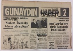 Günaydın Gazetesi Haber 2 Eki 20 Şubat 1975 - Irmak Anarşiye Heves Edenler Karşılarında Devleti Bulacaktır GZ13217 - 2