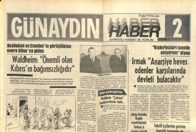 Günaydın Gazetesi Haber 2 Eki 20 Şubat 1975 - NATO , Egede Yunanistan Ve Türkiye Arasında İşbirliği Yapılmasını İstiyor GZ102329 - 2