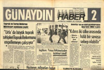 Günaydın Gazetesi Haber 2 Eki 22 Ocak 1975 - Merkez Bankası Başkanlığına Numan Aksoy Getirildi GZ102349 - 1