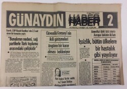 Günaydın Gazetesi Haber 2 Eki 22 Şubat 1975 - Denktaş Makariosun Federasyonu Kabul Etmemesi Ciddiye Alınamaz GZ13211 - 1