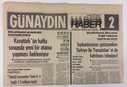 Günaydın Gazetesi Haber 2 Eki 24 Şubat 1975 - Yunanlıların Batı Trakya Türklerini Mart Sonunda Toplu Göçe Zorlayacakları Öne Sürüldü GZ13213 - 2