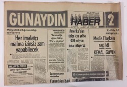 Günaydın Gazetesi Haber 2 Eki 25 Aralık 1975 - Amerikadan Üsler İçin Yılda 300 Milyon Dolar İstiyoruz GZ13183 - 2