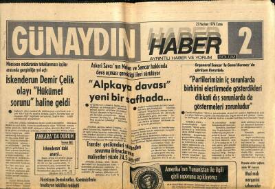 Günaydın Gazetesi Haber 2 Eki 25 Haziran 1976 - Lübnanda Müslümanlar Hristiyan Çemberini Yarmaya Çalışıyor GZ102415 - 1