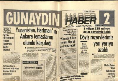 Günaydın Gazetesi Haber 2 Eki 25 Nisan 1975 - Portekizde İktidar İçin Ordu İle Siyasal Partiler Çekişiyor GZ102440 - 1