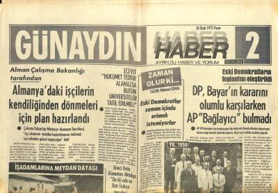 Günaydın Gazetesi Haber 2 Eki 26 Ocak 1975 - Ugandada Karaborsacı İşadamları Falakaya Yatırıldı GZ102359 - 1