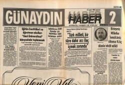 Günaydın Gazetesi Haber 2 Eki 27 Aralık 1980 - Birleşmiş Milletler Temsilcimiz Altemur Kılıç Ölümle Tehdit Edildi GZ102396 - 2