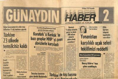 Günaydın Gazetesi Haber 2 Eki 29 Nisan 1976 - Muhammed Ali Clay Demokrat Aday Carteri Destekliyor GZ102397 - 2