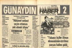 Günaydın Gazetesi Haber 2 Eki 3 Ekim 1976 - Ege Konusunda Yunanistan İle İlk Resmi Görüşmeler 2 Kasımda Başlıyor GZ102426 - 1
