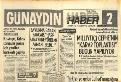 Günaydın Gazetesi Haber 2 Eki 3 Ocak 1975 - Libya , Ekonomik Mutluluğunu Kaddafi Ve Calluda Borçlu GZ102315 - 1