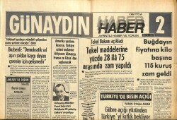Günaydın Gazetesi Haber 2 Eki 4 Şubat 1975 - Volkswagen Otomobil Firması 79 Bin İşçiyi İşten Çıkardı GZ102333 - 2