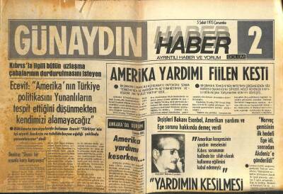 Günaydın Gazetesi Haber 2 Eki 5 Şubat 1975 - Arap Ülkeleri Ve İran 8 Milyar , 800 Milyon Dolar Zarara Uğradı GZ102325 - 1